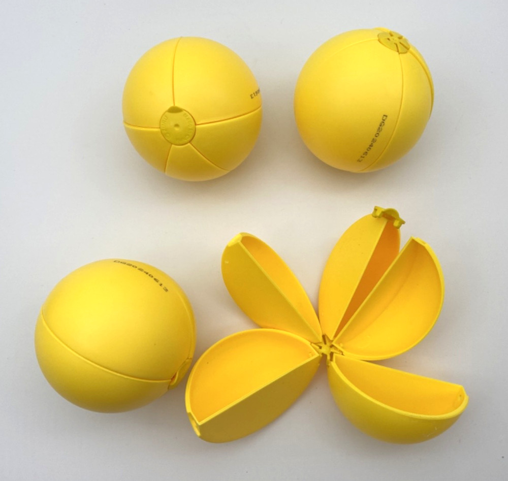 4 EMPTY Zuru 5 Surprise Mini Brands Yellow Balls Capsules