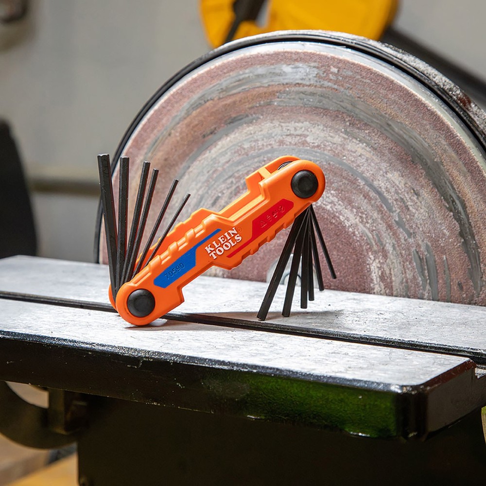 Klein Tools 70590 Compact Folding Hex Key