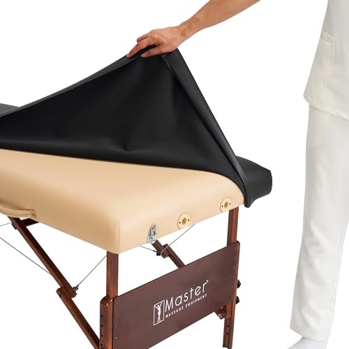 Rectangular Universal Fabric Fitted PU Vinyl Leather Ultra-Durable Massage