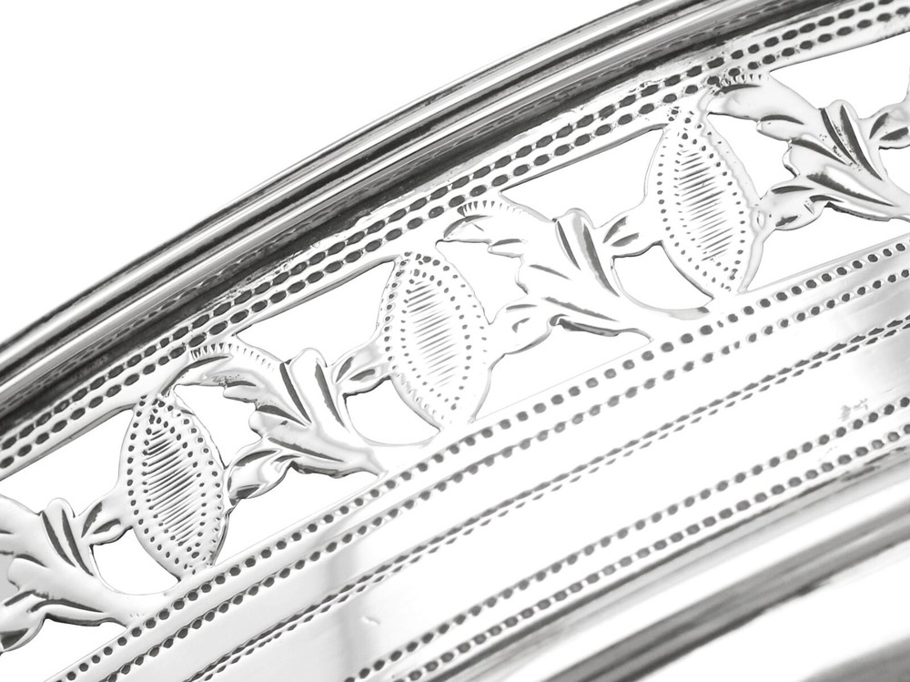 Georgian Sterling Silver Coasters 1795