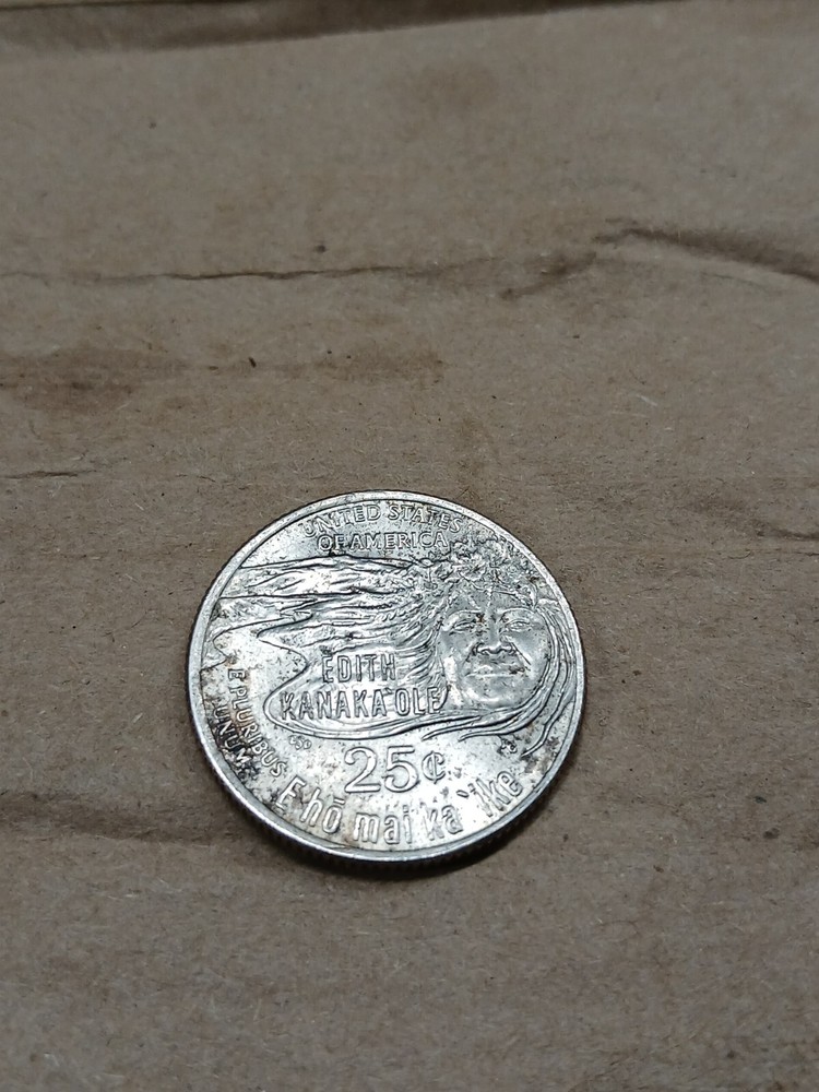 2023 P Edith Kanakaole Quarter Error - In COD We Trust