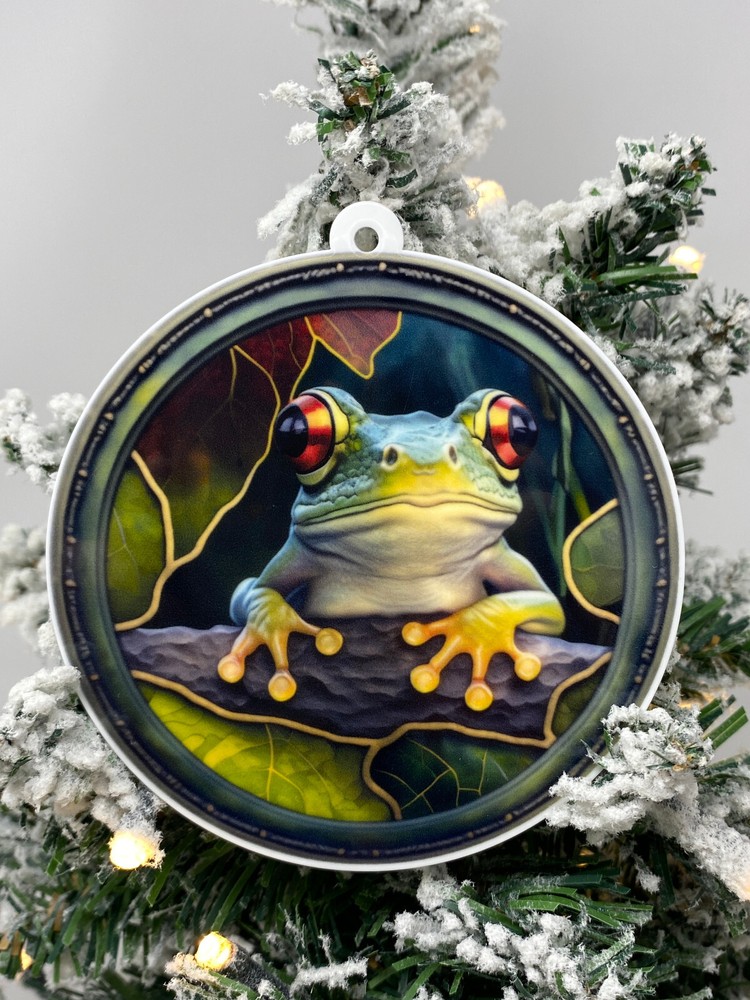 Frog Christmas Ornament
