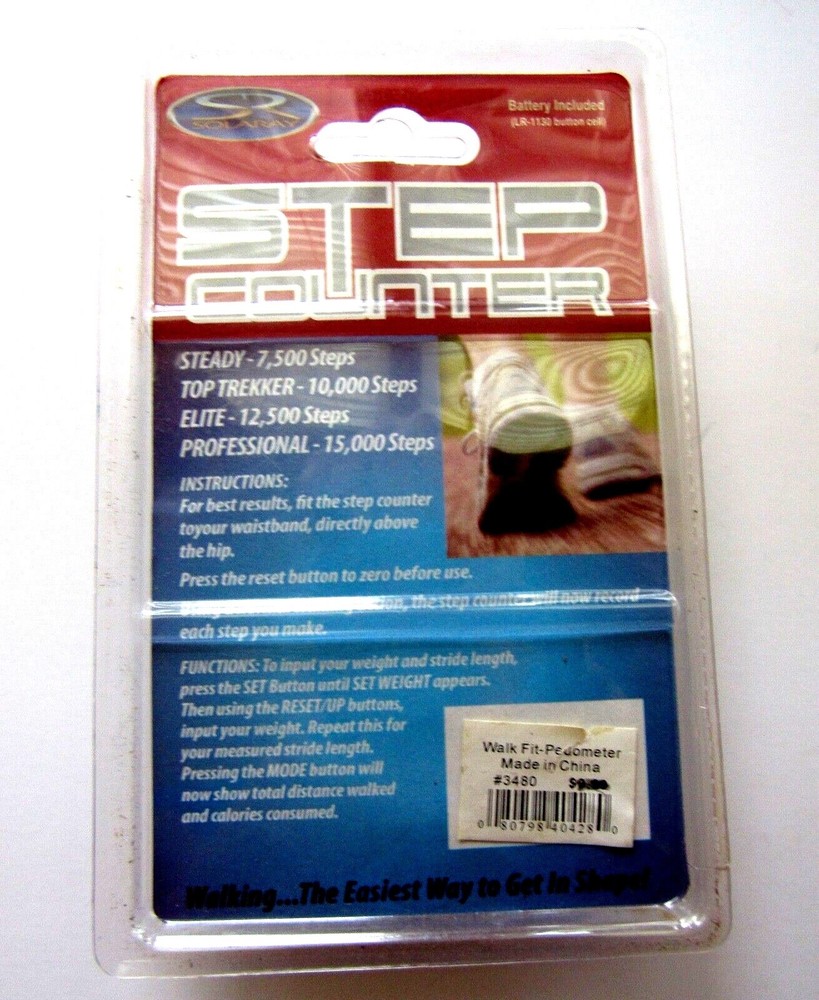 SOLARAY STEP COUNTER 5 FUNCTION