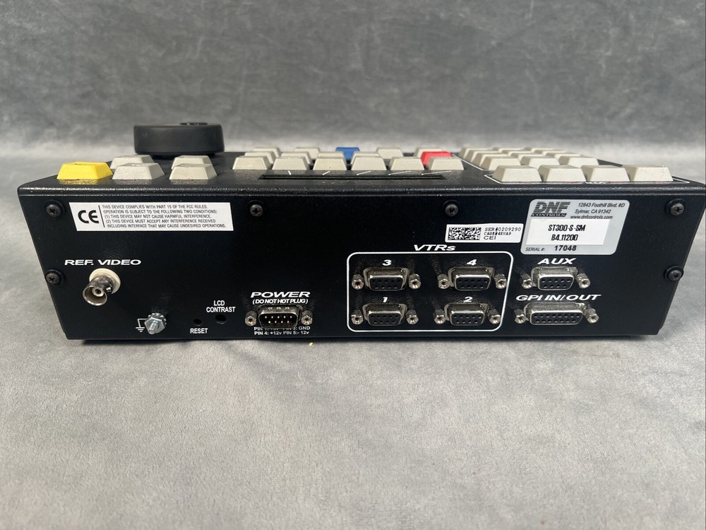 DNF CONTROLS ST300-S/SM VTR / DDR CONTROLLER