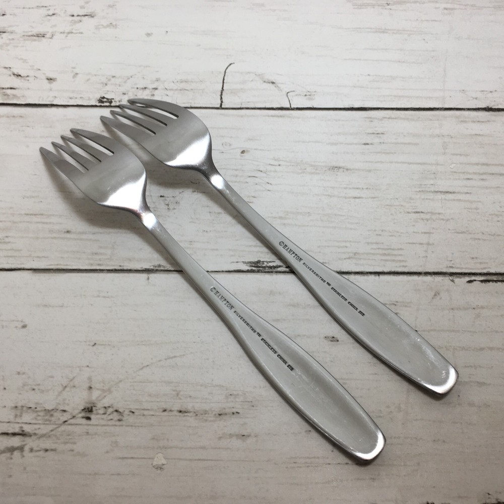 Hampton Silversmiths Gourdon 18/0 Stainless Flatware Dinner Fork x 2