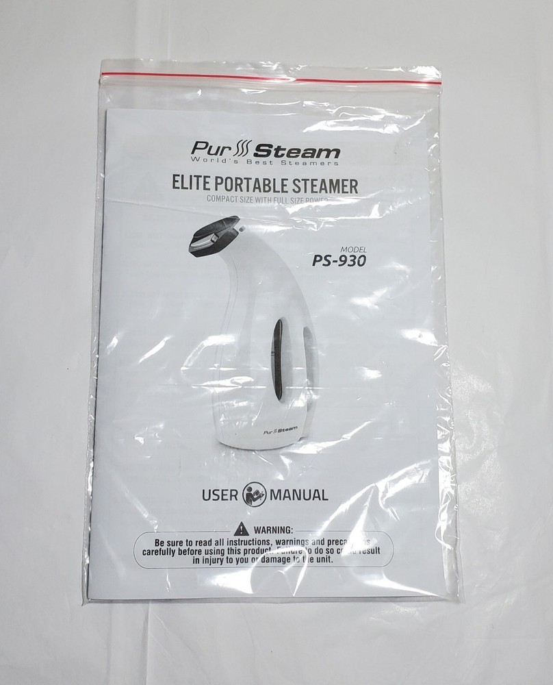 PurSteam PS-930 Elite Portable Steamer - G PLUG