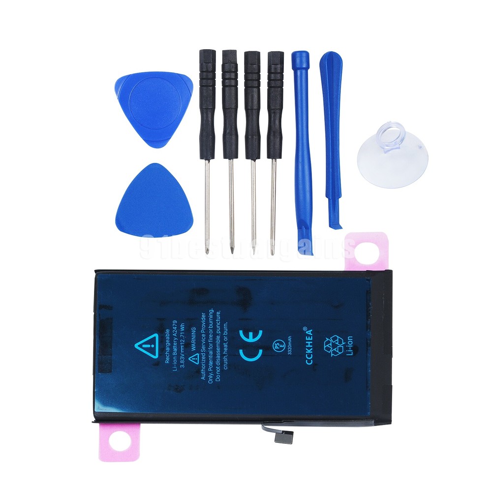 For Premium Apple iPhone 12 Battery Internal Replacement 3320mAh + Tool Adhesive