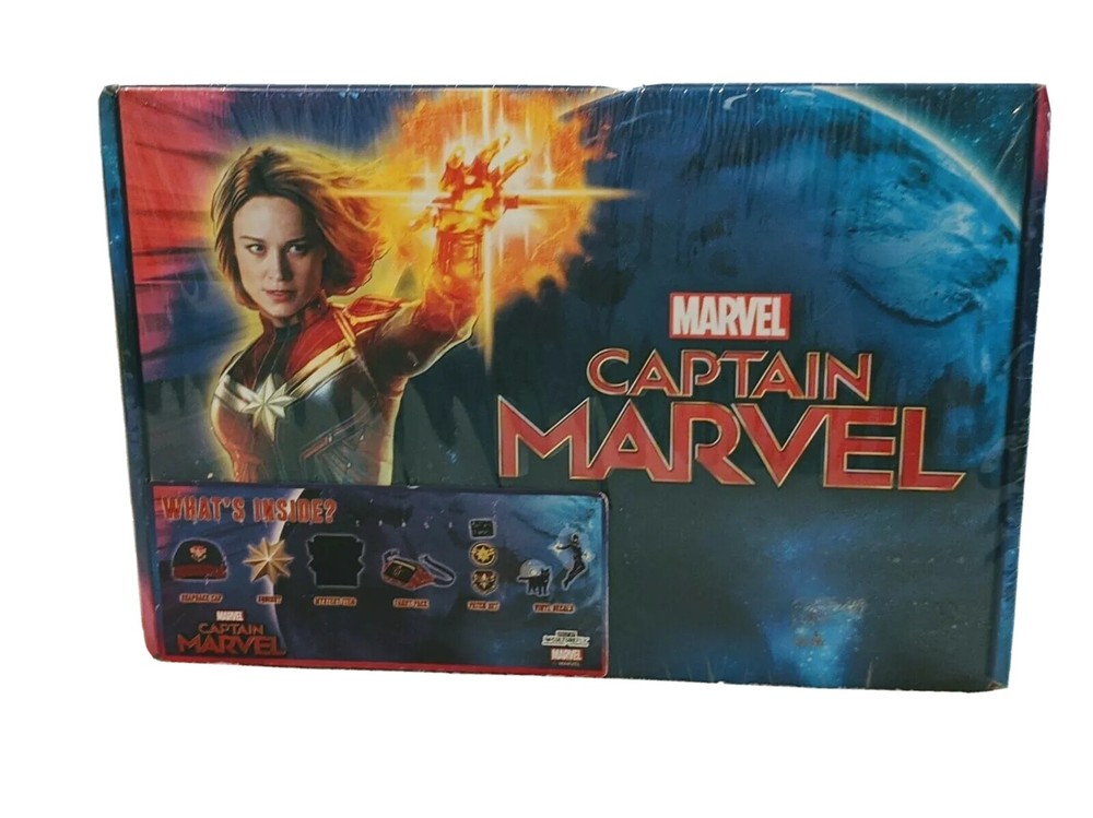 Disney Marvel MCU Captain Marvel Mystery Gift Box New