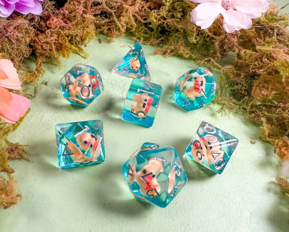 Ducky Dice | Filled RPG Dice
