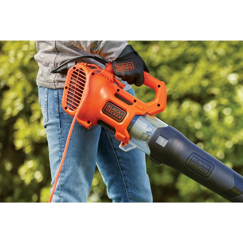 BLACK+DECKER Leaf Blower, Axial, 9-Amp - BEBL750