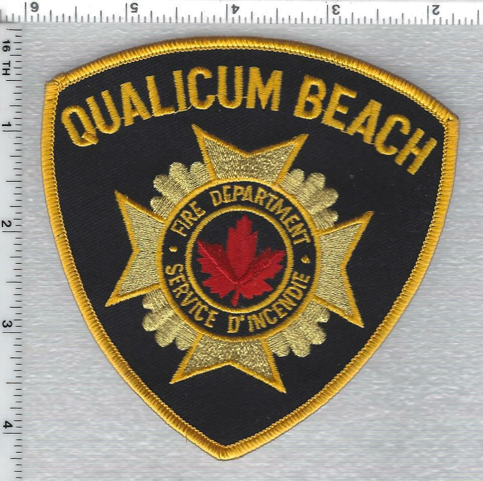 Qualicum Beach Fire Department  (British Columbia, Canada)  Shoulder Patch