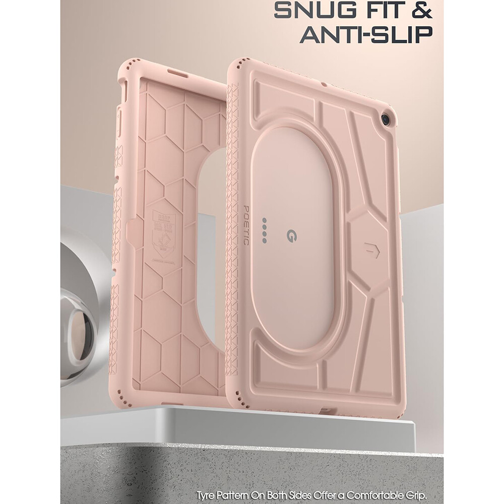 For Google Pixel Tablet 11 inch Case Silicone Shockproof Protective Cover Pink