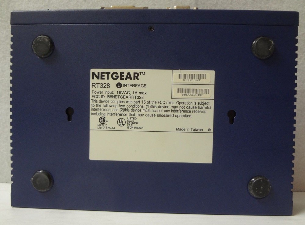 Netgear Remote Access ISDN Router RT-328 -28