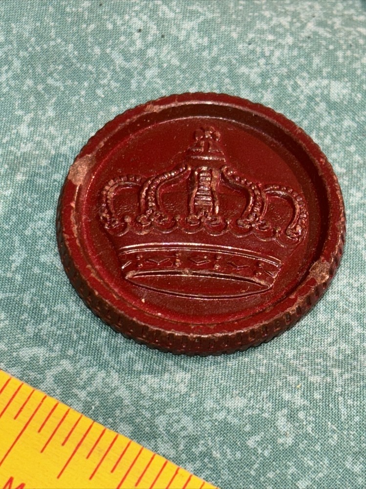 Vintage Replacement Checker. Red