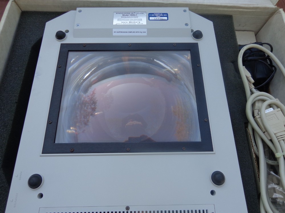 Infocus Systems 1600LC PC Viewer LCD Projection Panel 1600 LC ORIGINAL BOX
