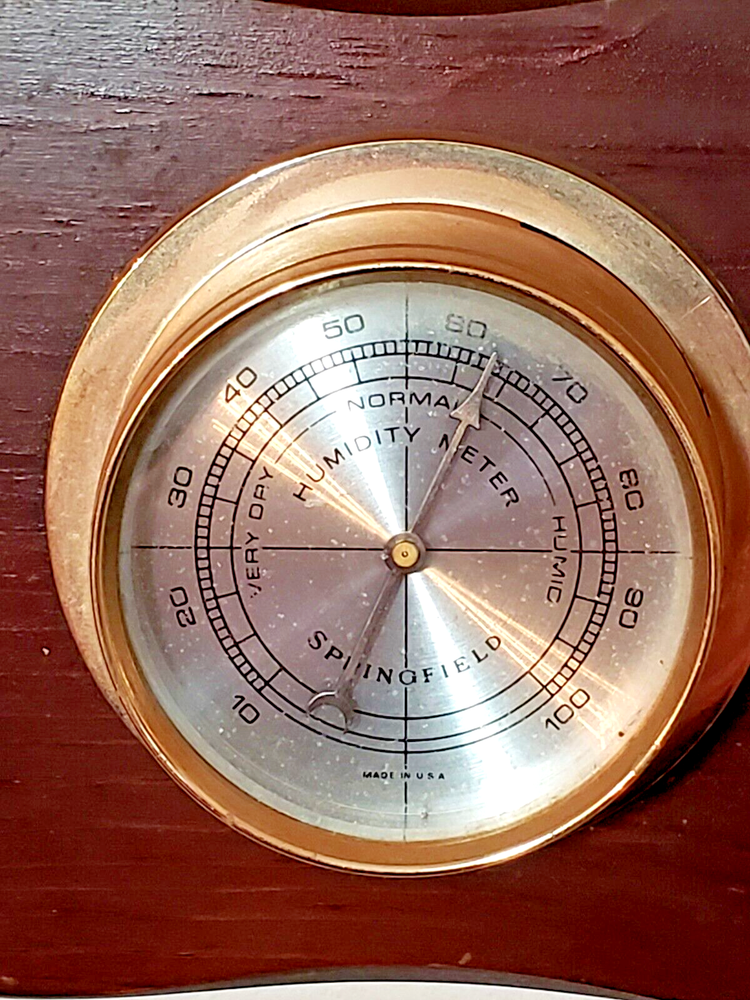 Springfield Instrument Co. Barmeter Thermometer Humidity Meter