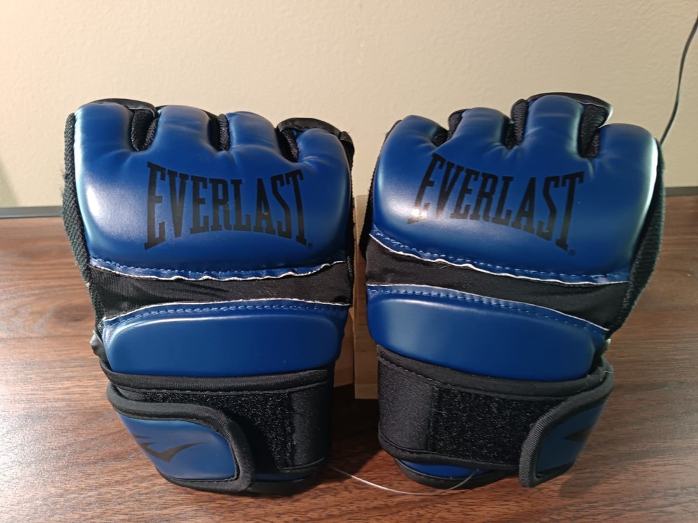 Everlast Core Everstrike Multi-Purpose Workout Gloves Blue/Black size M