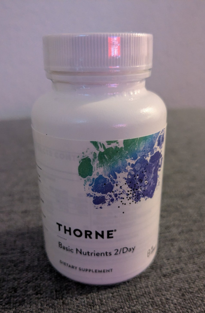 Thorne Basic Nutrients Dietary Supplement 2/Day 60 Capsules
