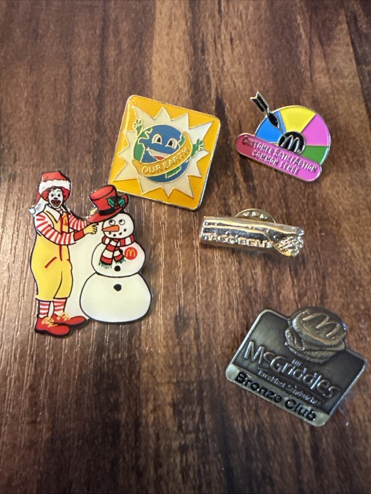 McDonald’s & Taco Bell Pin Backs