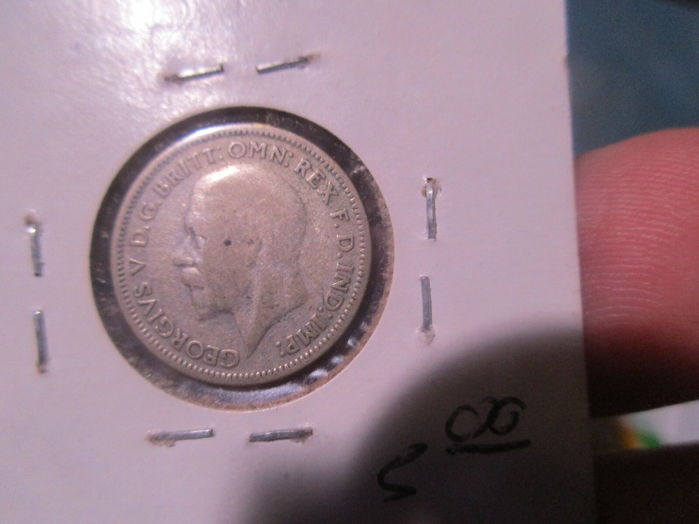 Britain - 1936 Silver Sixpence - George V