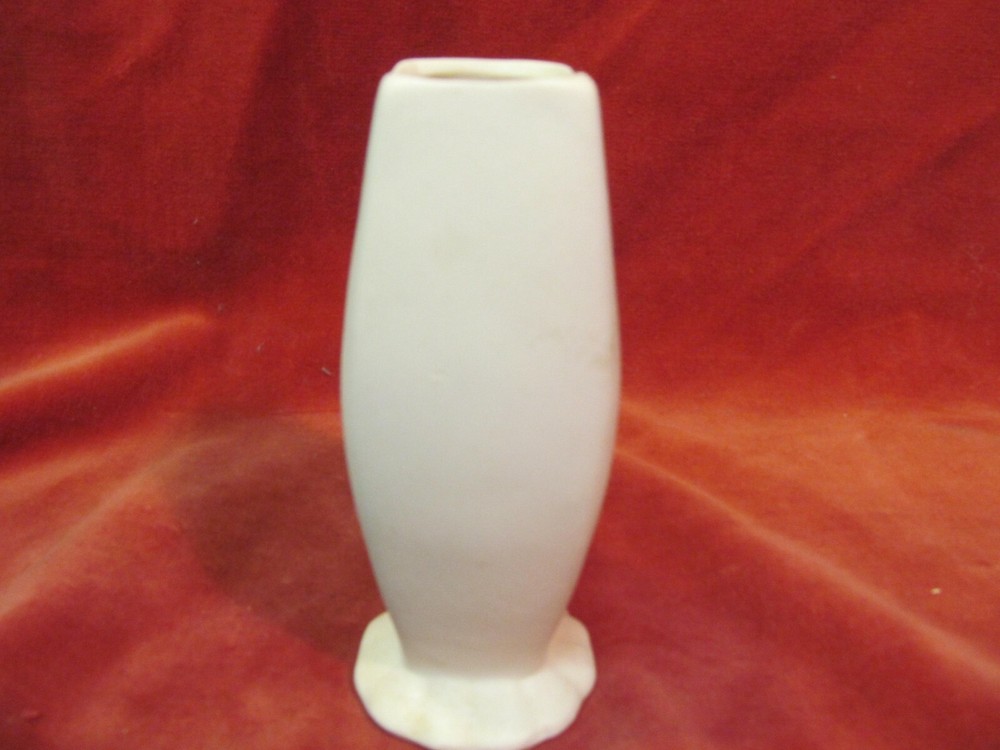 5 1/2" CAPODIMONTE BISQUE VASE