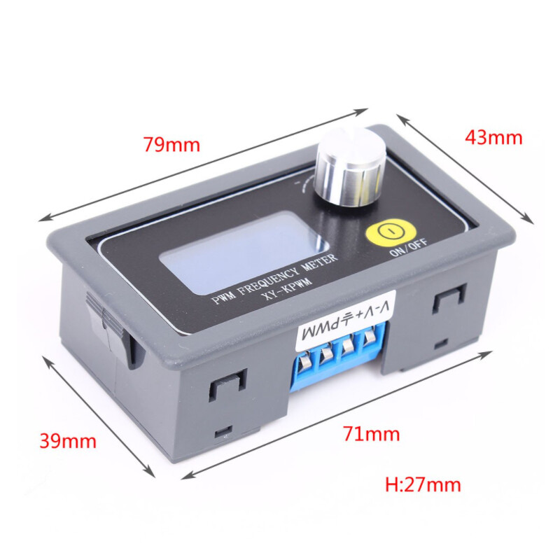 PWM Pulse Frequency Duty Cycle Adjustable Square Wave Signal Generator Module