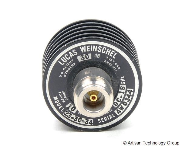 Weinschel 23-30-34 Medium Power Fixed Coaxial Attenuator