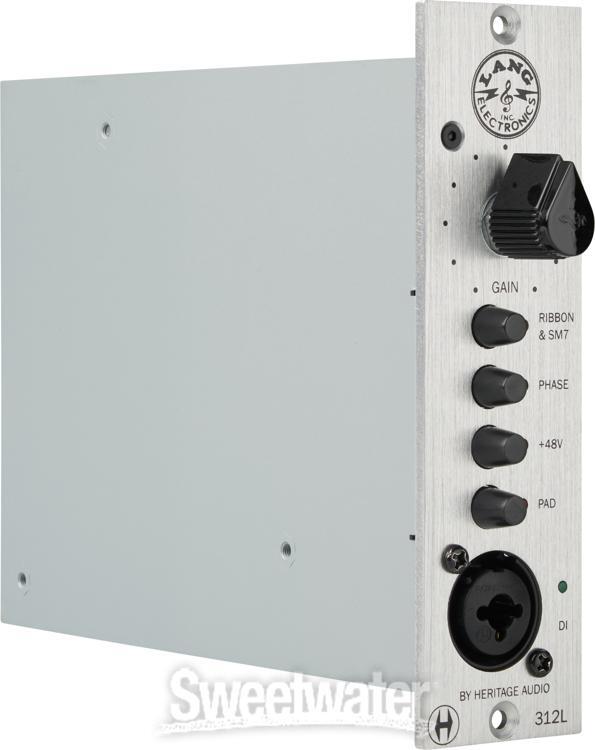 Heritage Audio Lang 312L 500 Series Microphone Preamp