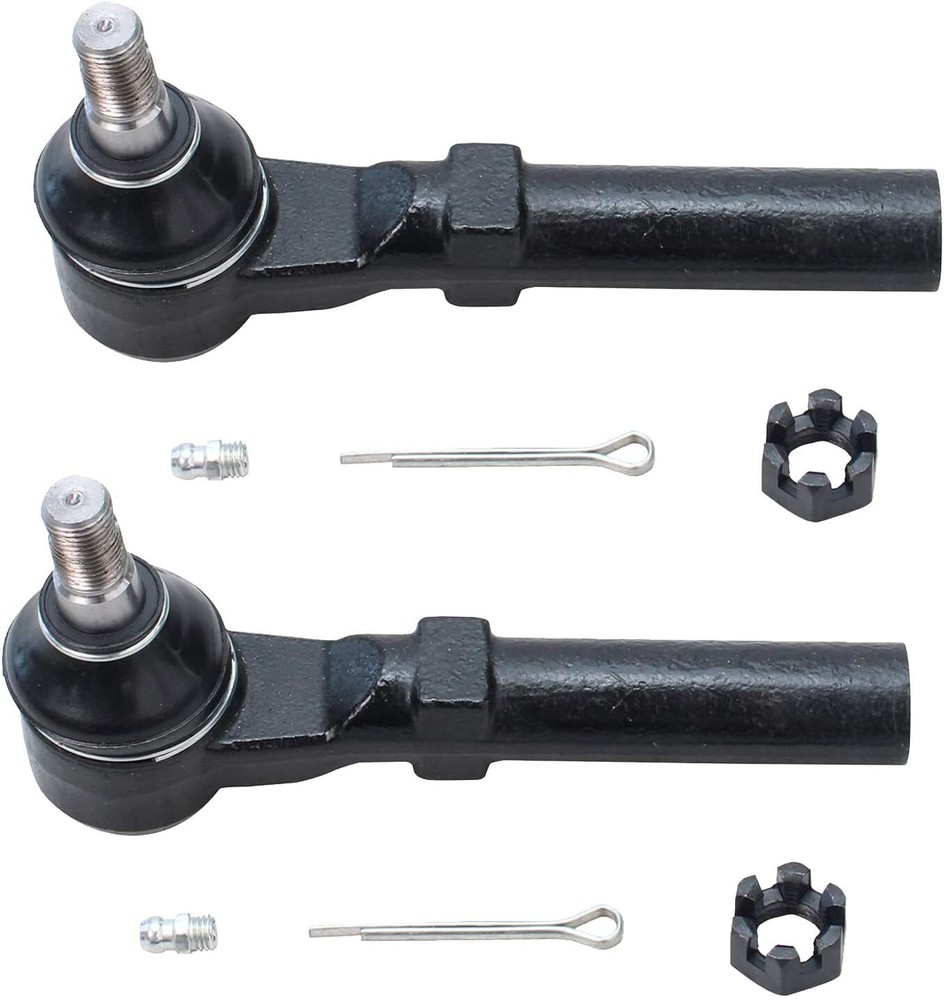 Front Lower Ball Joints + Outer Tierod Ends for 1999-2002 2003 2004 Ford Mustang