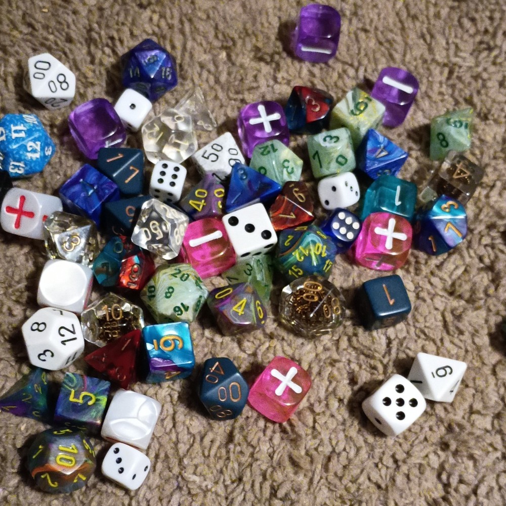 Mixed Dice Set for D&D/TTRPGs