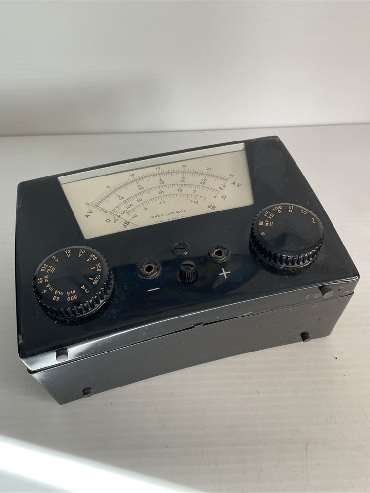 Phillips Type P 817 00 Analog Multimeter. Tested & Working With Testers.