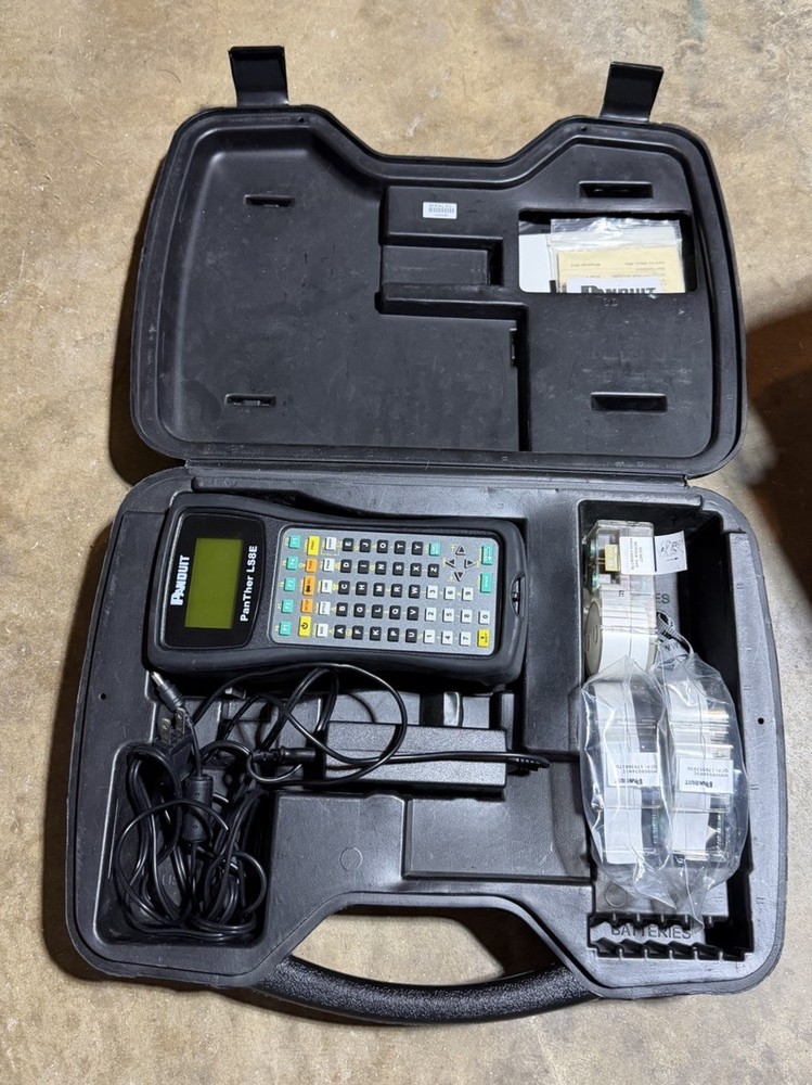 Panduit PanTher LS8E Handheld Thermal Label Maker Bundle