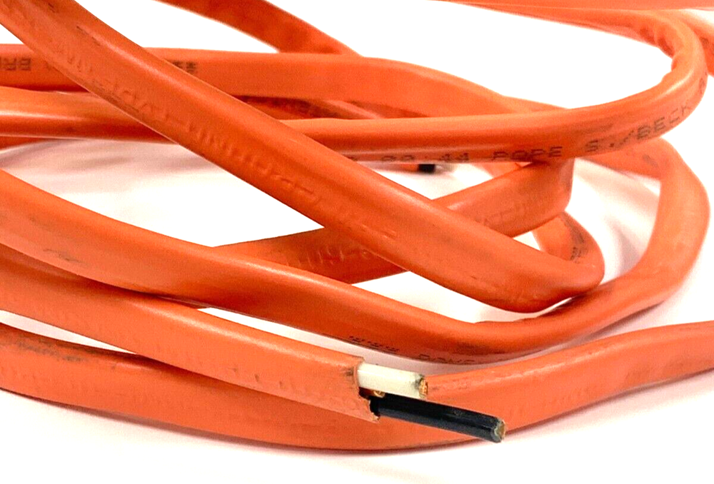 ROMEX SIMPULL ORANGE COPPER BUILDING WIRE ESTIMATED @ 13FT