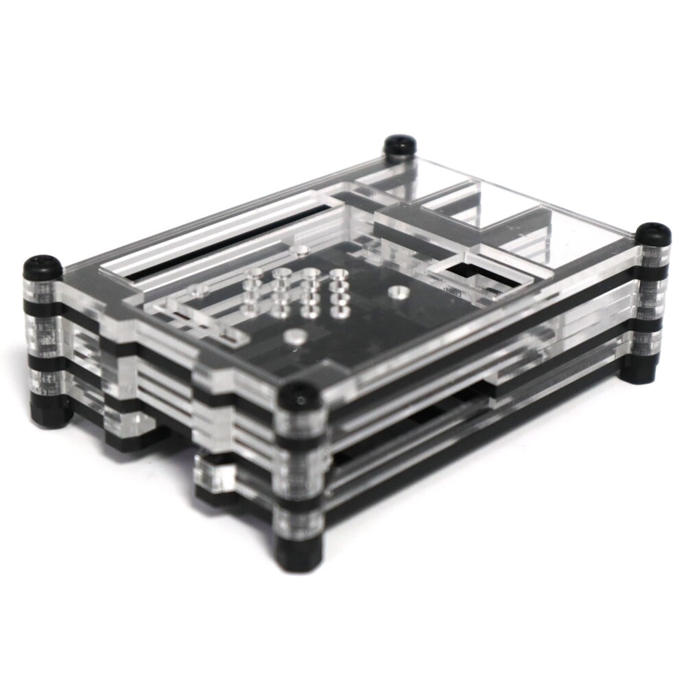 10 Layers Clear Acrylic Case Enclosure Box For Raspberry Pi 5