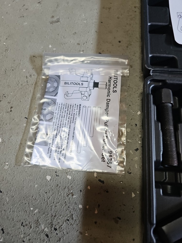 BILITOOLS Harmonic Balancer Puller Tool 91387 Adjustable 3-Jaw Puller