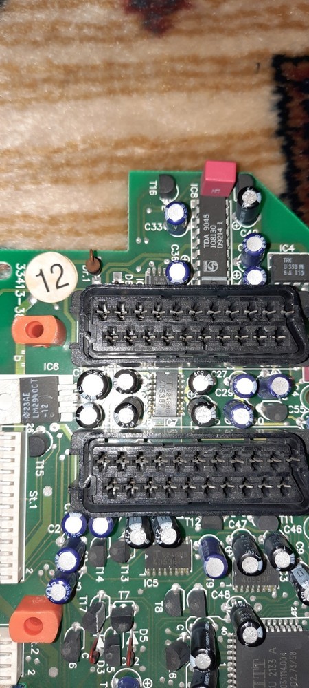 Board With Circuits And Connectors