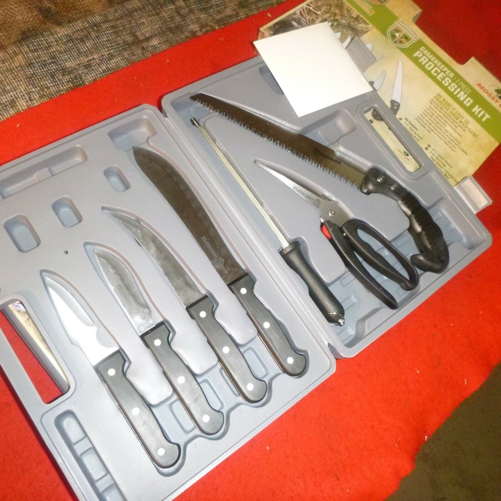 Mossy Oak Gamekeeper 7 Piece Game Processing Kit (6 Pack)