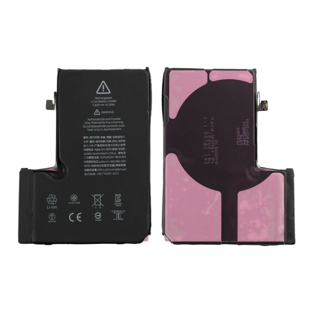 For Apple iPhone 12 Pro Max Battery Internal Replacement 3687mAh + Tool Adhesive