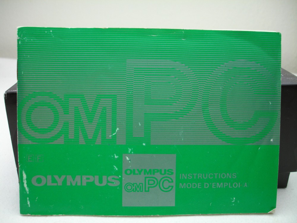 OLYMPUS OMPC Instruction Manual. English Edition ( OM PC )