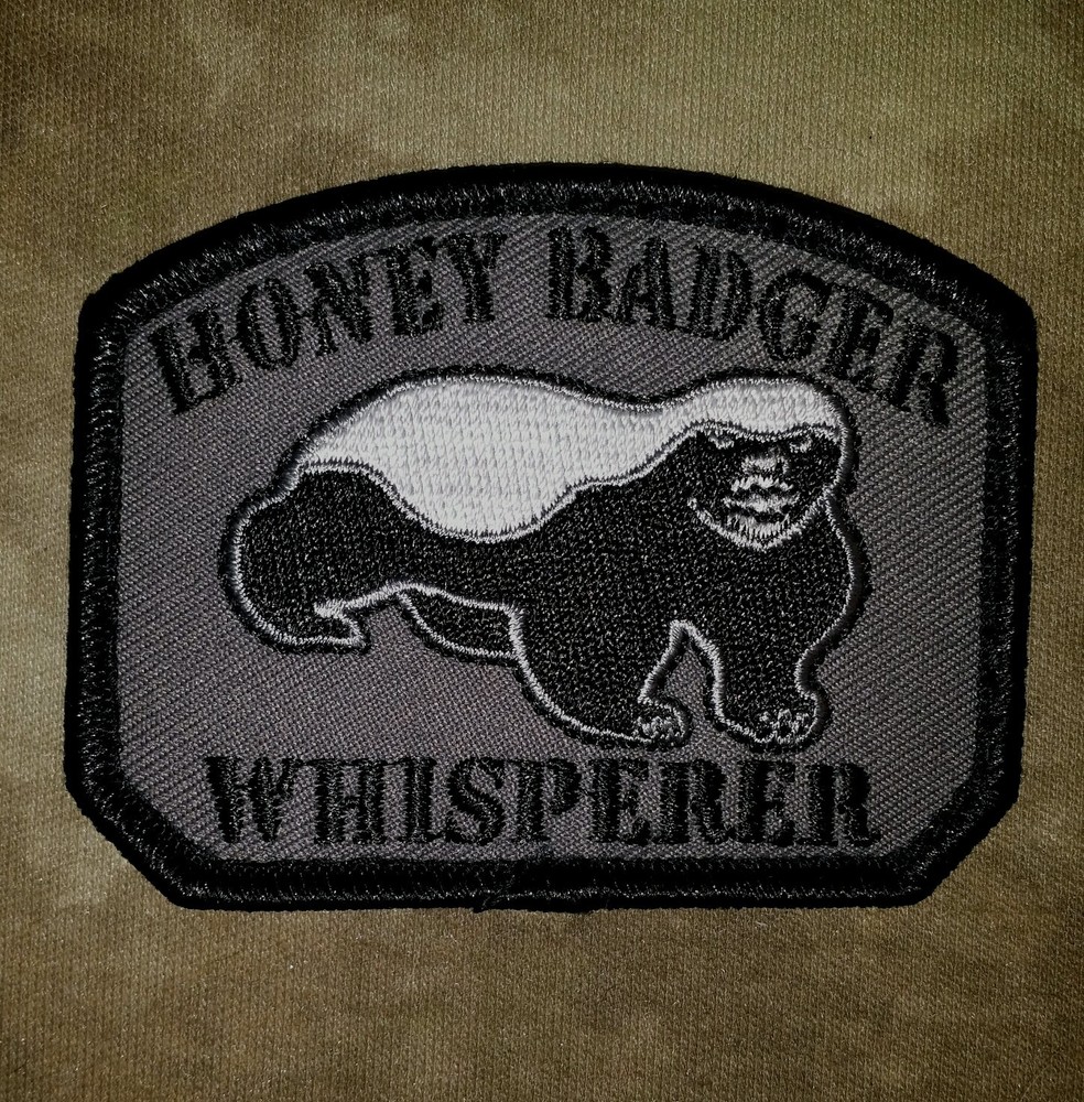 Urban Honey Badger Whisperer Morale Patch