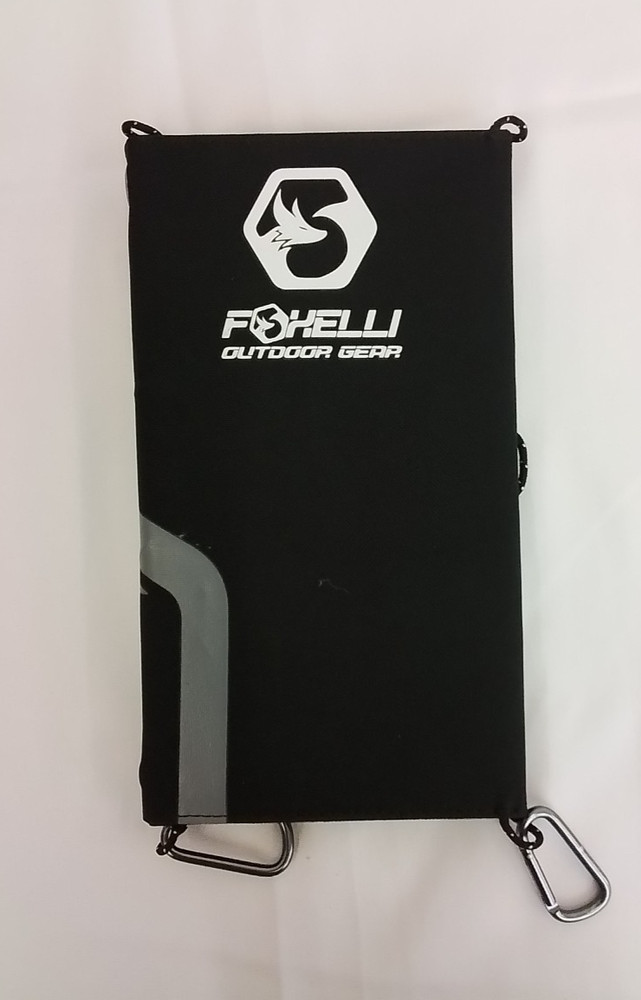 Foxelli USB Folding Solar Panel Tested Working Outdoor/Camping #J4386