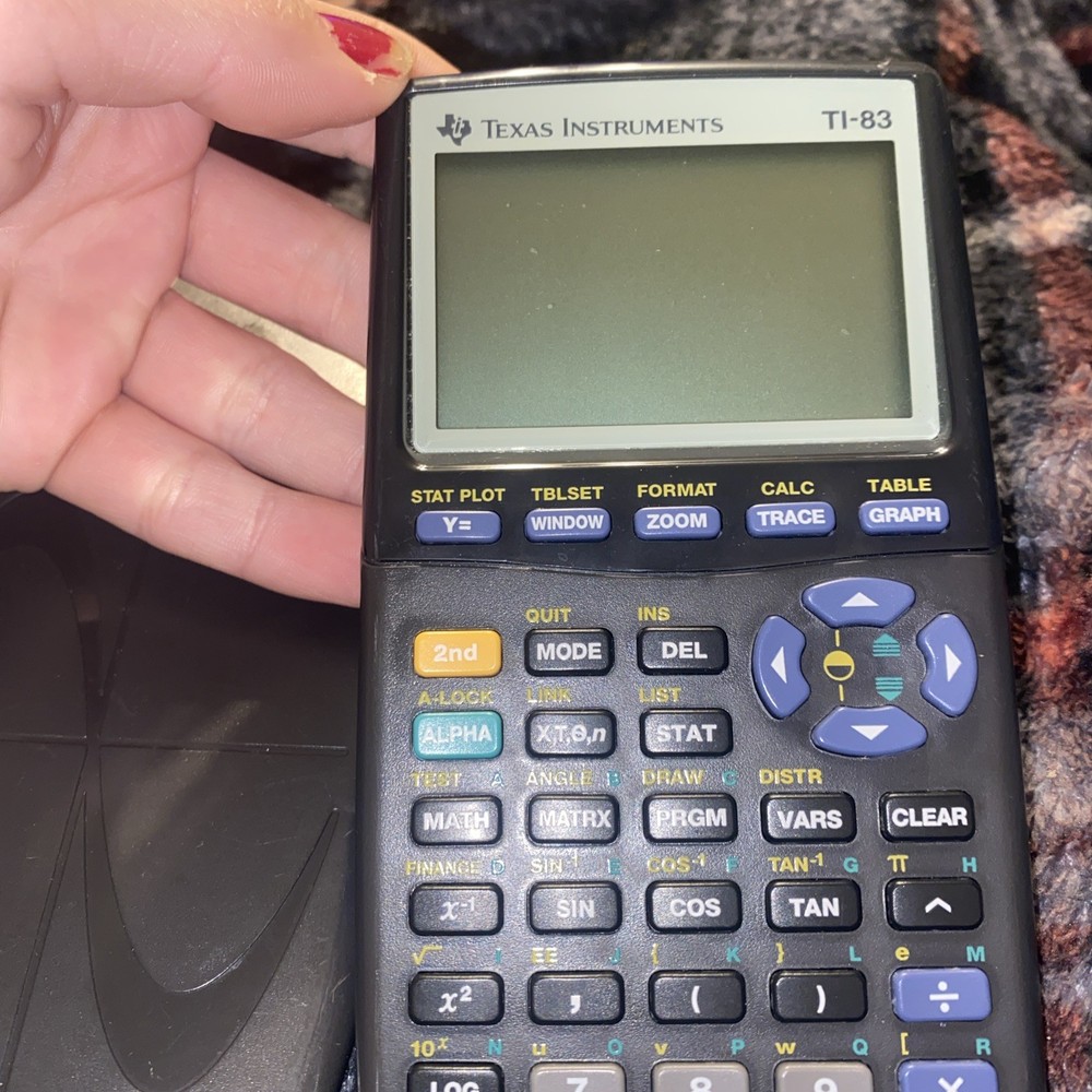 texas instruments ti-83 calculator