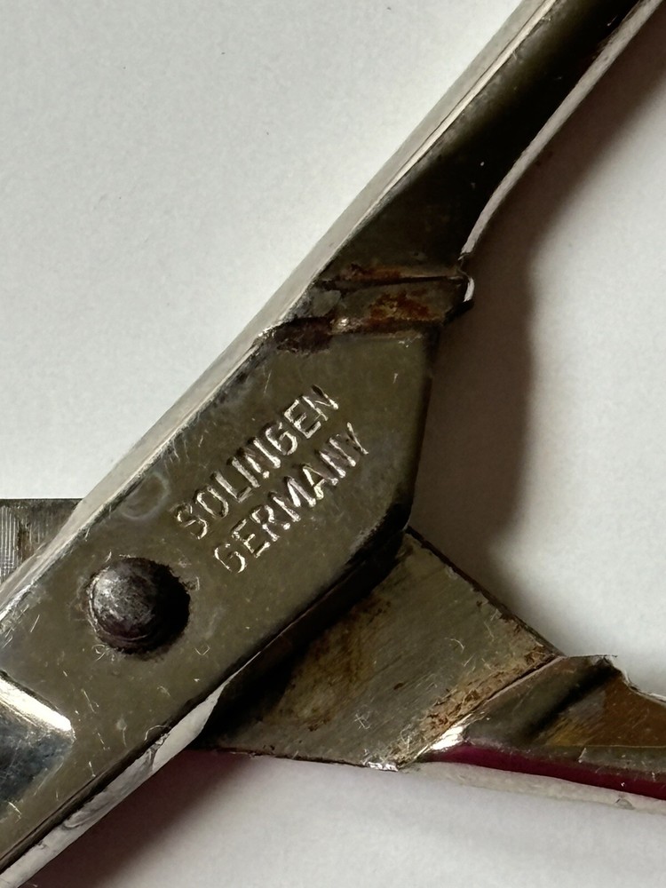 Vintage Diane Precision Shear Solingen Germany 4"
