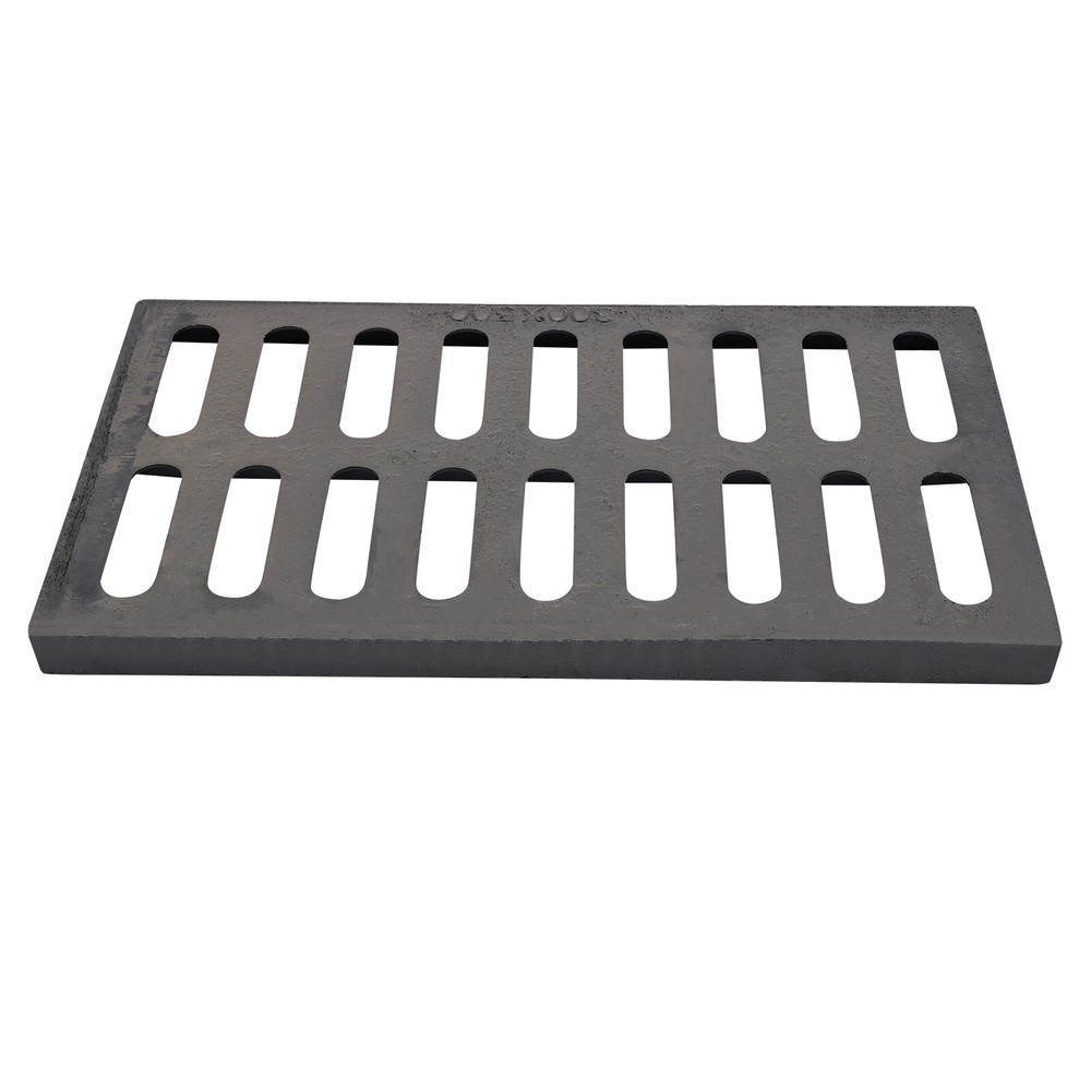 Durable Ductile Cast Iron Drain Grate for Channel Drainage System 3-Pack