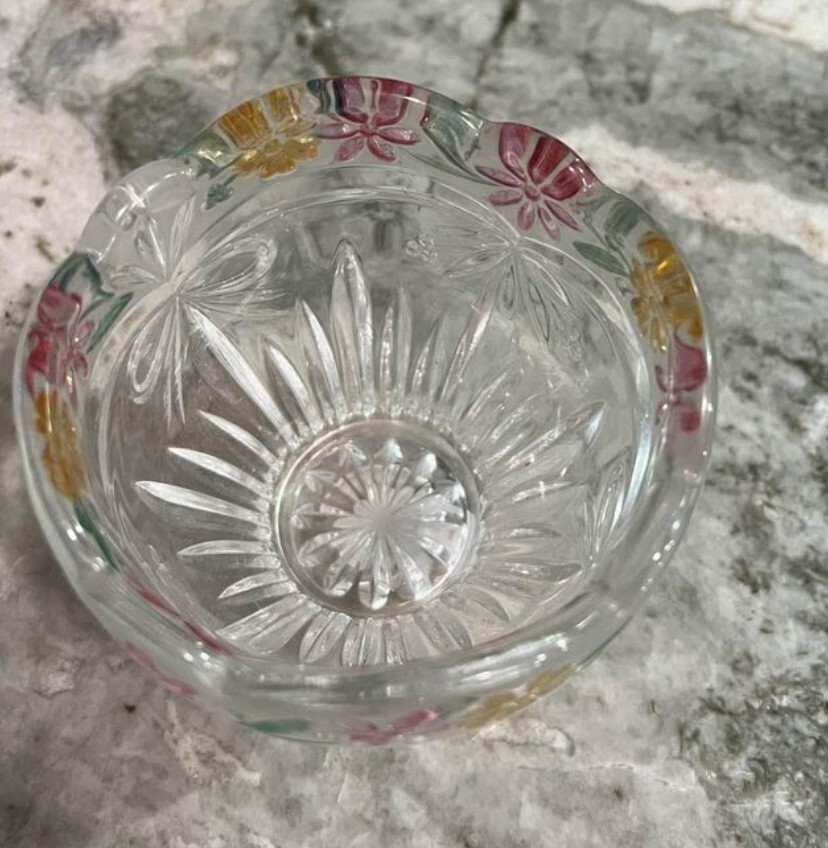 Clear & Frosted Candy Dish By Studio Nova