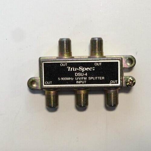 Tru-Spec DSU-4 Four way Directional splitter