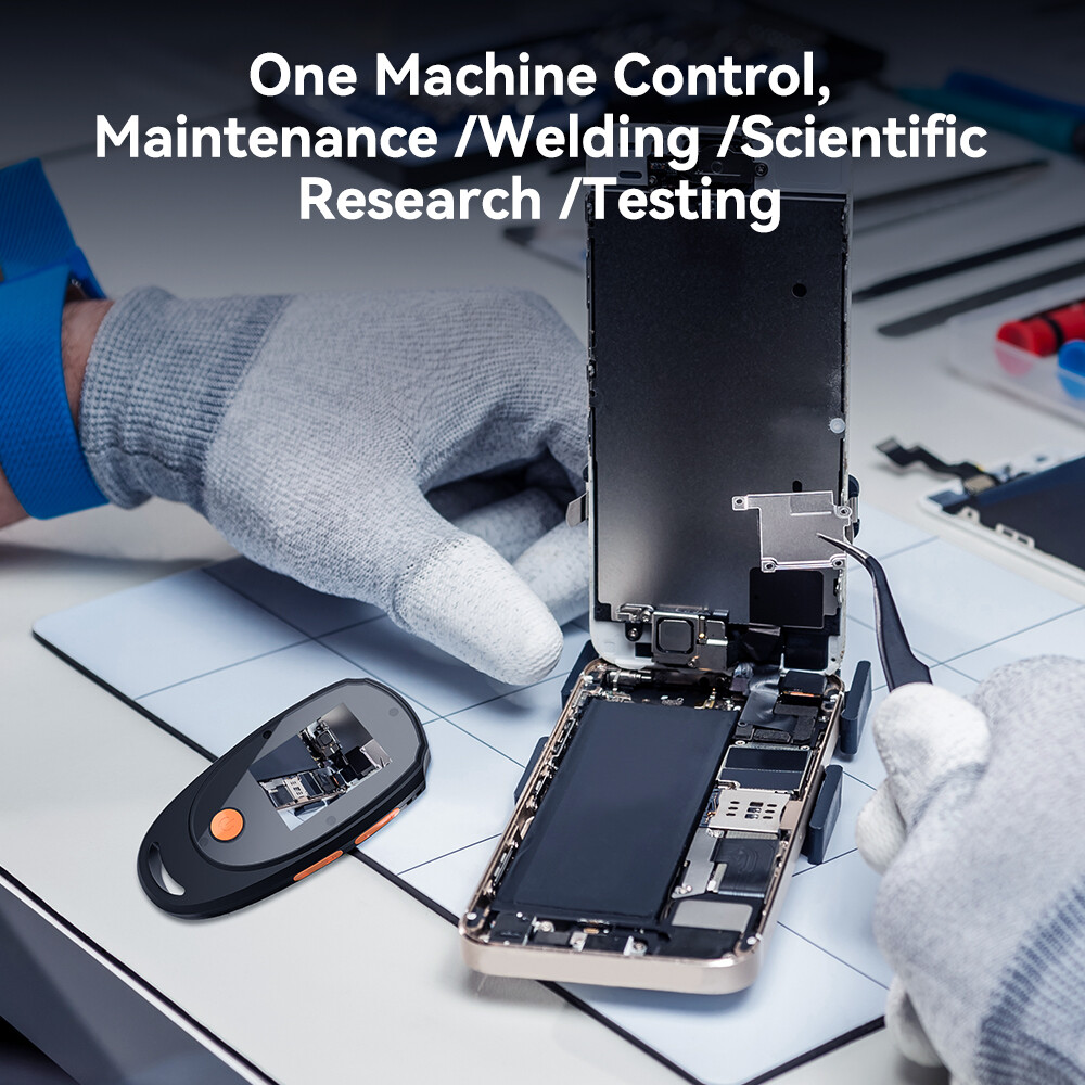 Handheld Macro Microscope Digital Fixed Focus 200w Pixel, 500x Magnification