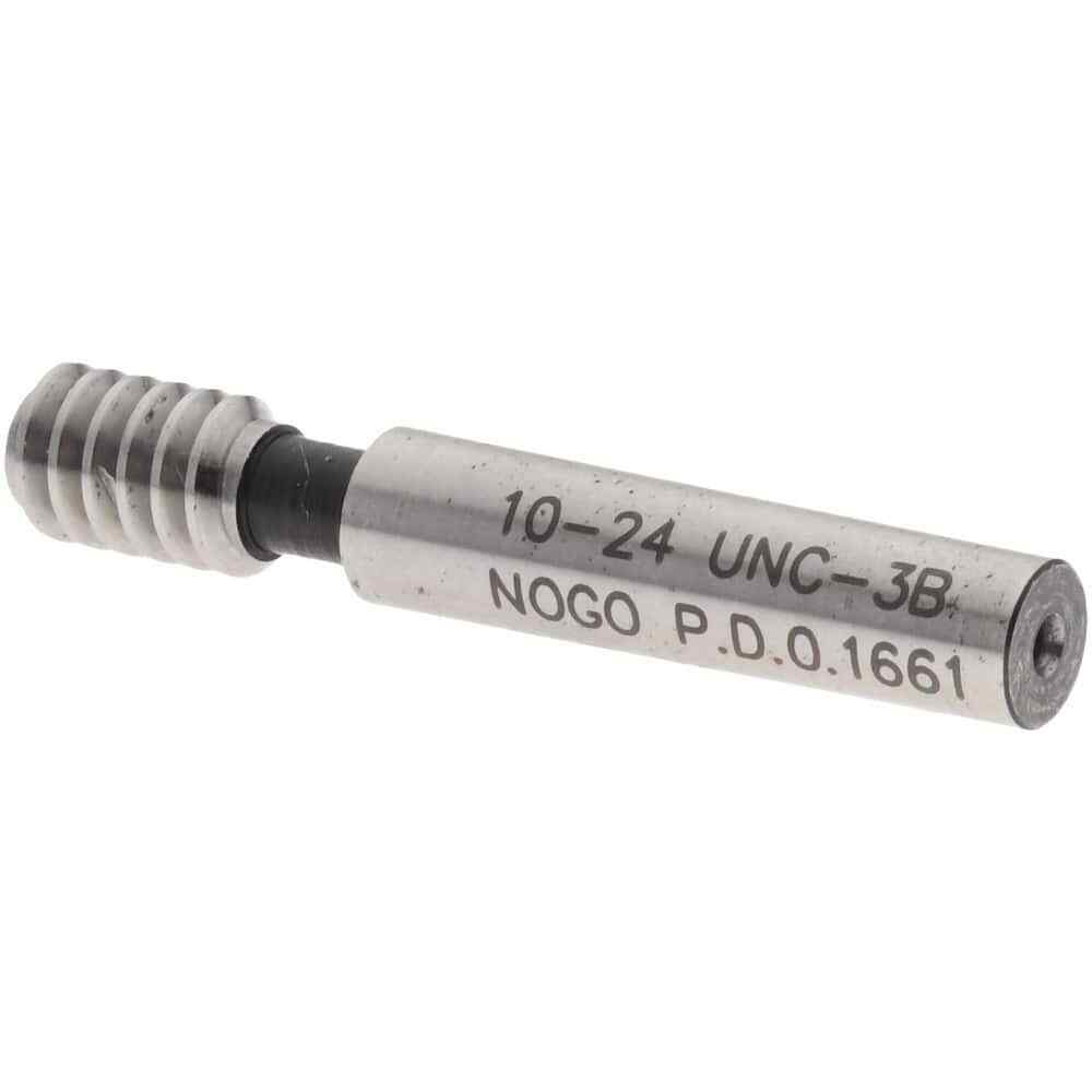SPI #10-24, Class 3B, Single End Plug Thread No Go Gage Steel, Size 0 Handle ...