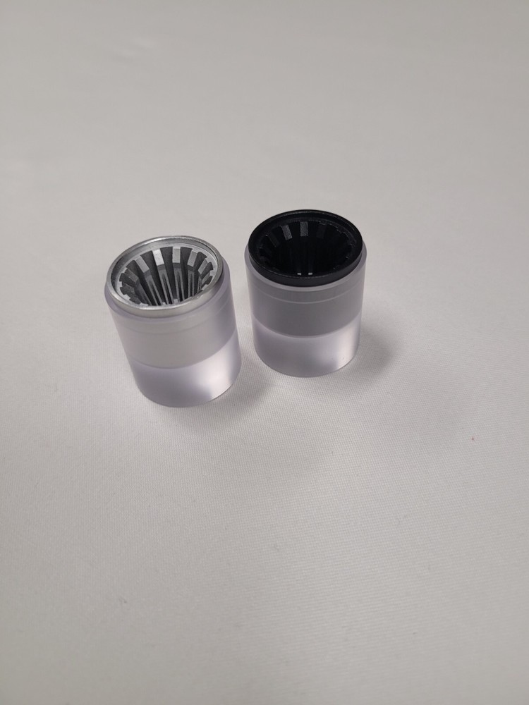Lightsaber Blade Plug 1 Inch Black or Silver Light Saber Blade Plug Stud