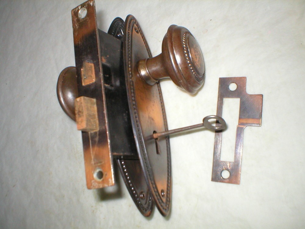 Antique Victorian Era Door Hardware